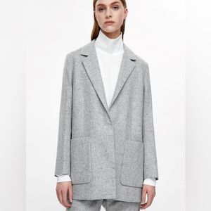 COS Grey Wool Blazer [36]